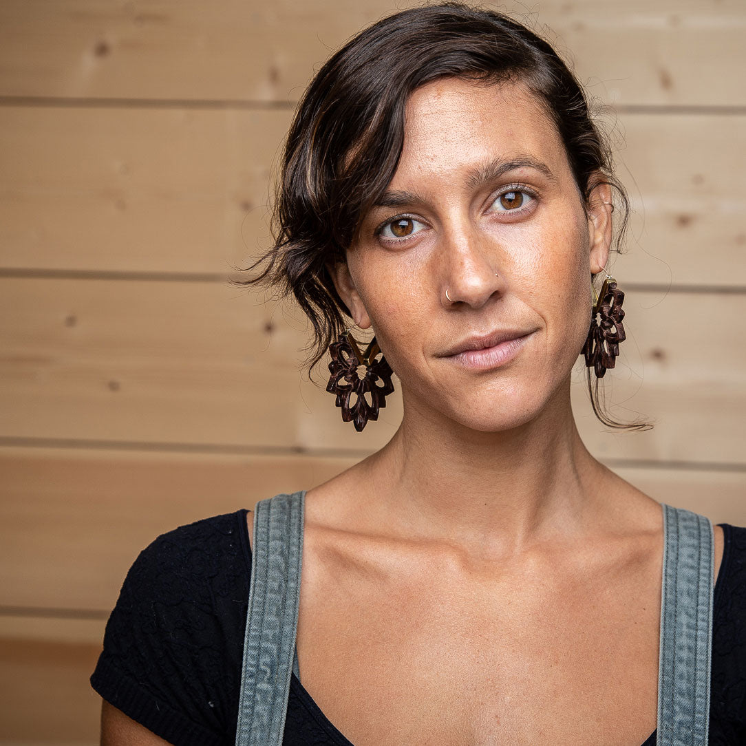 Delilah Hoops - Wood