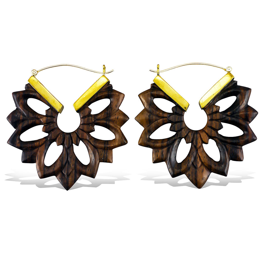 Delilah Hoops - Wood